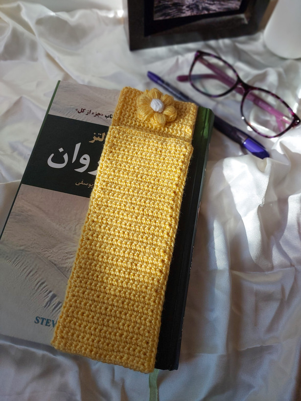 بوک مارک بافتنی